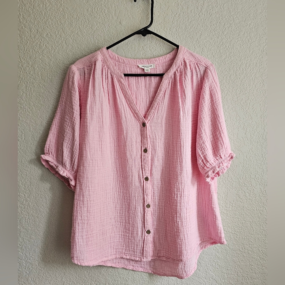 New Beachlunchlounge pink top